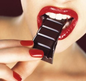 comer chocolate