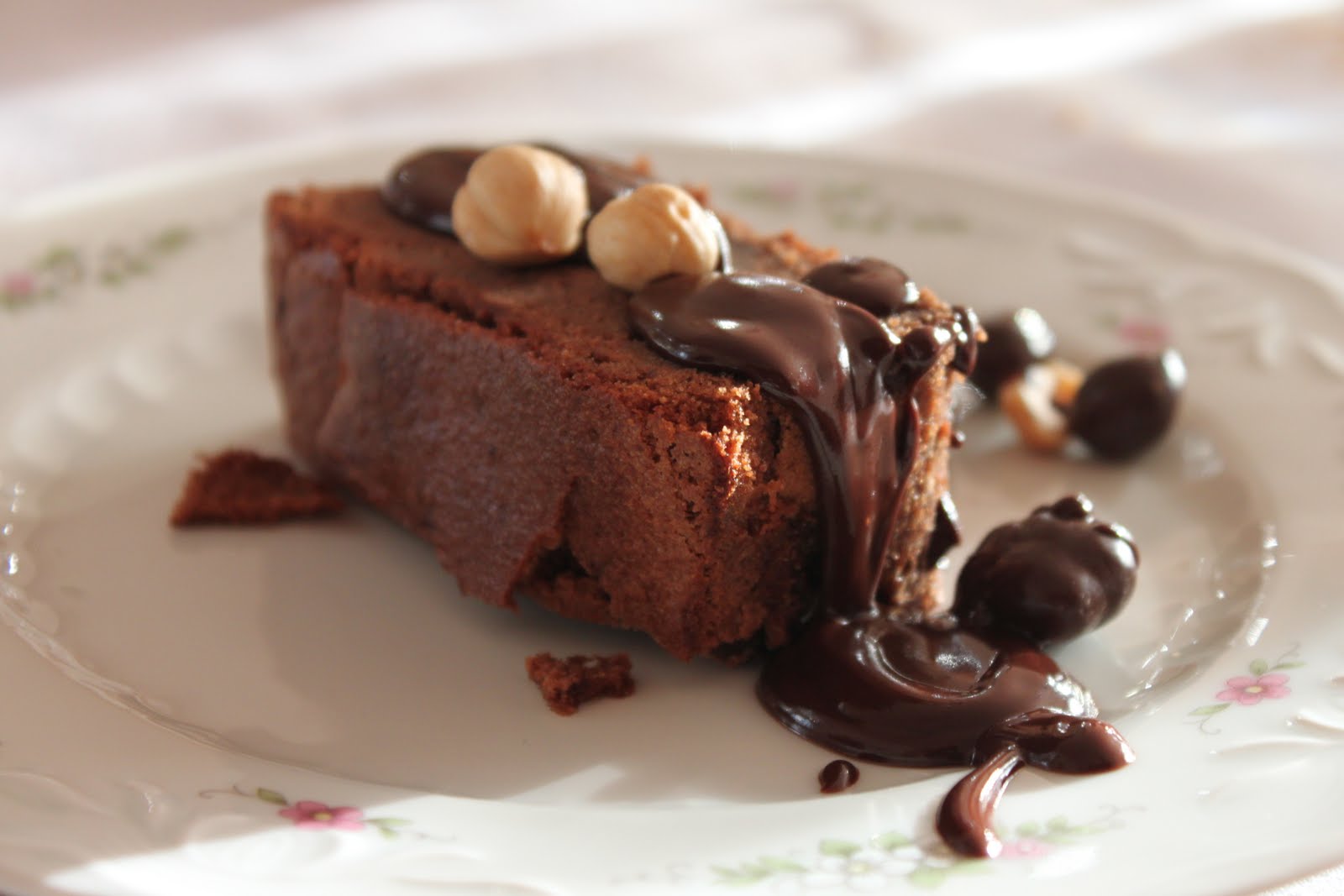 brownie de chocolate con nueces